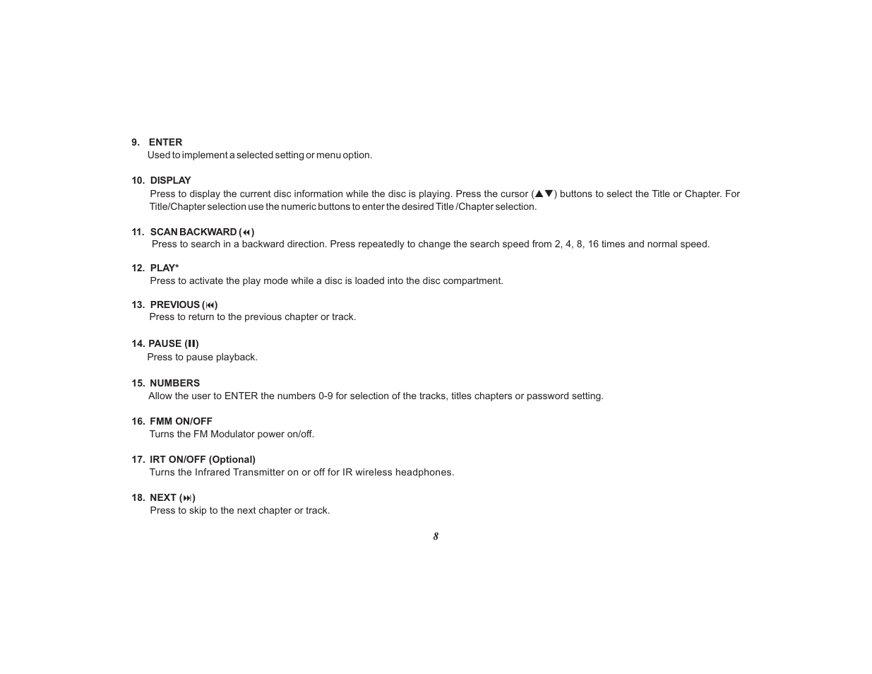 Audiovox Mobile Video 128-8565A User Manual | Page 8 / 28