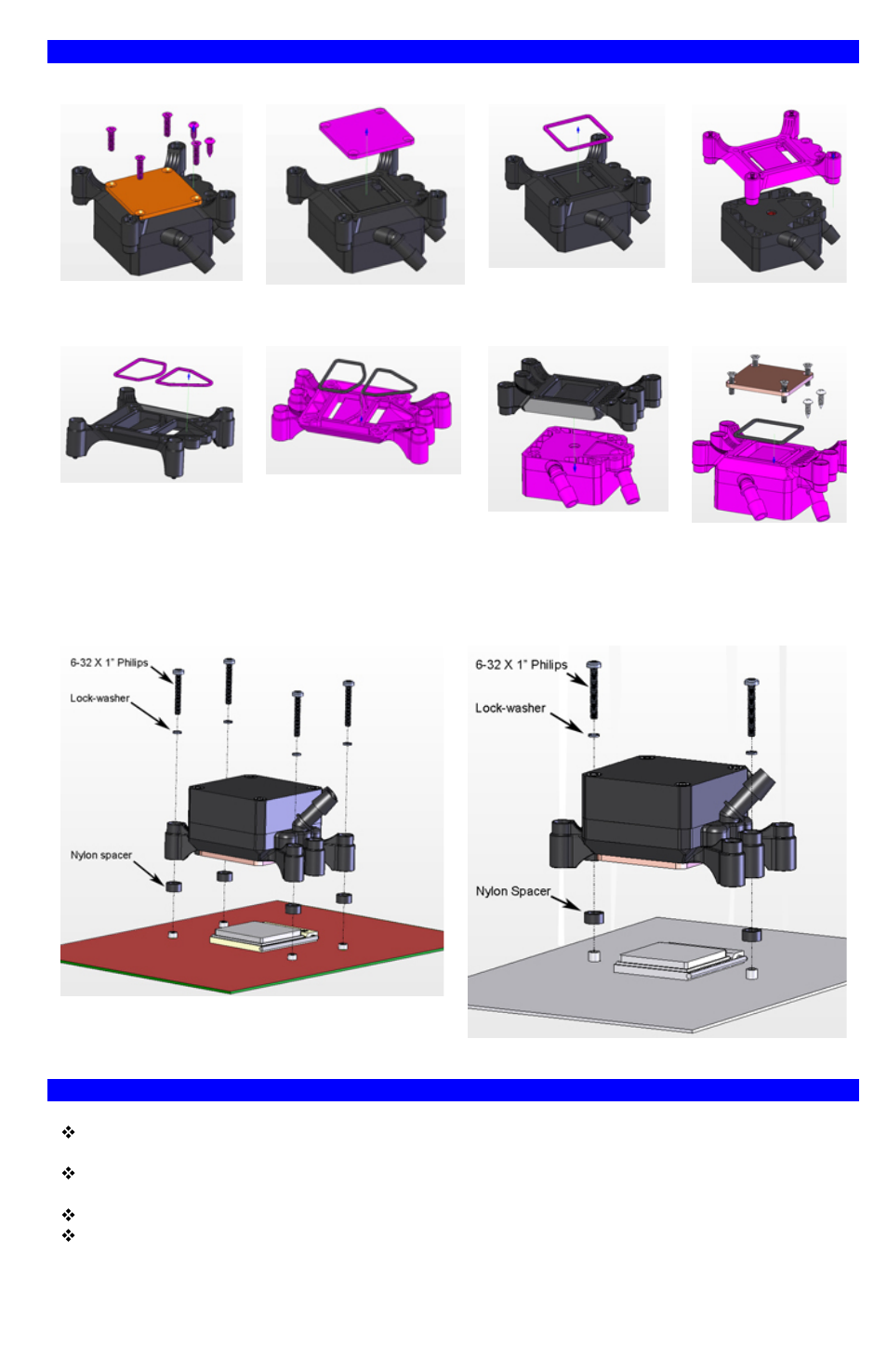 Swiftech H20 120 COMPACT User Manual | Page 8 / 28