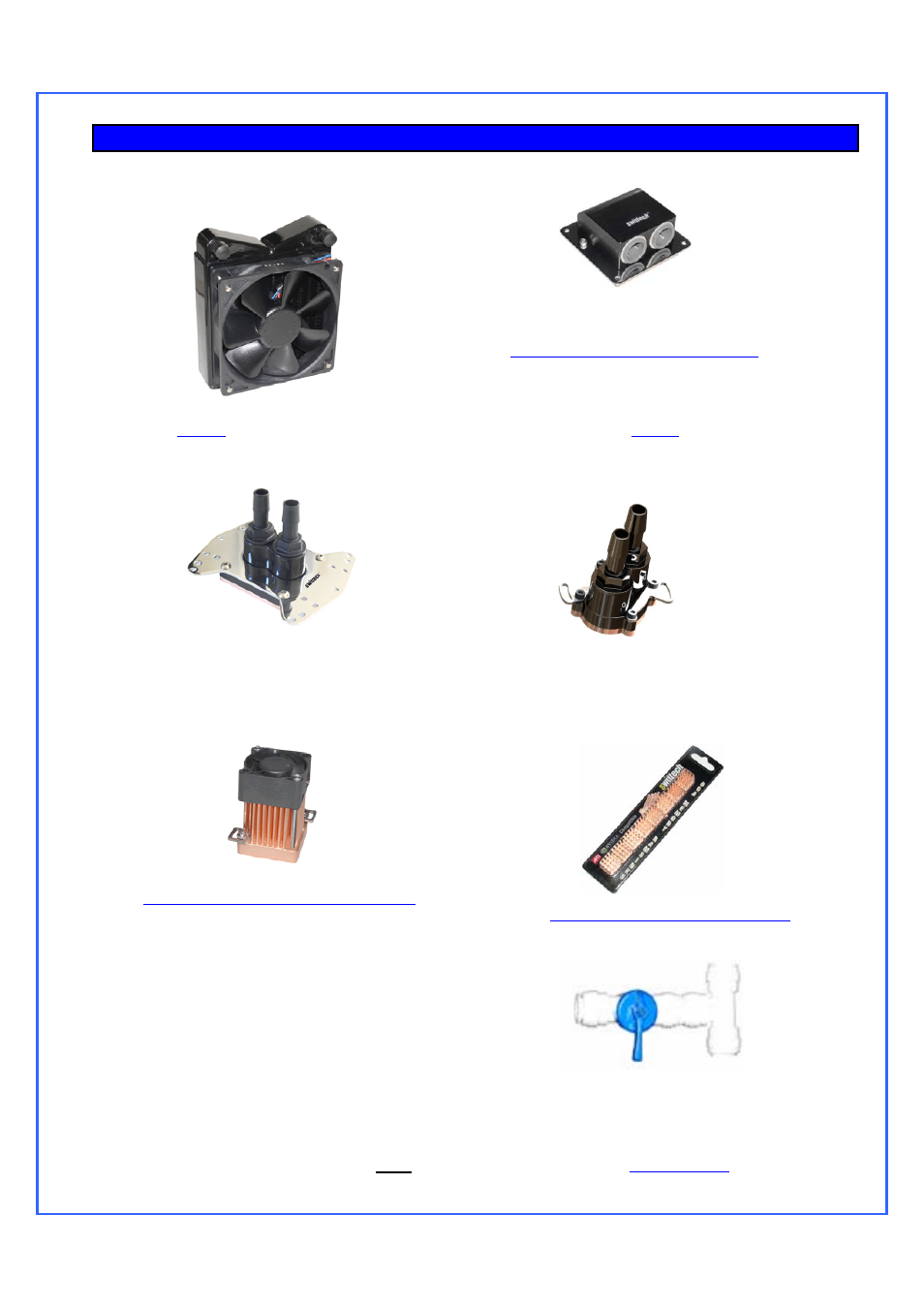 V. add-on components | Swiftech H20 120 PREMIUM User Manual | Page 26 / 26