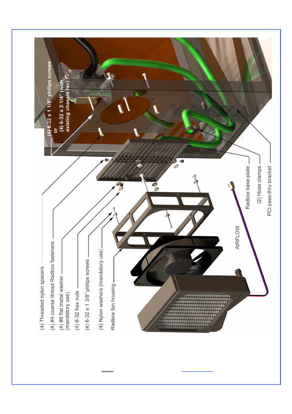 Swiftech H20 120 PREMIUM REV3 User Manual | Page 8 / 28