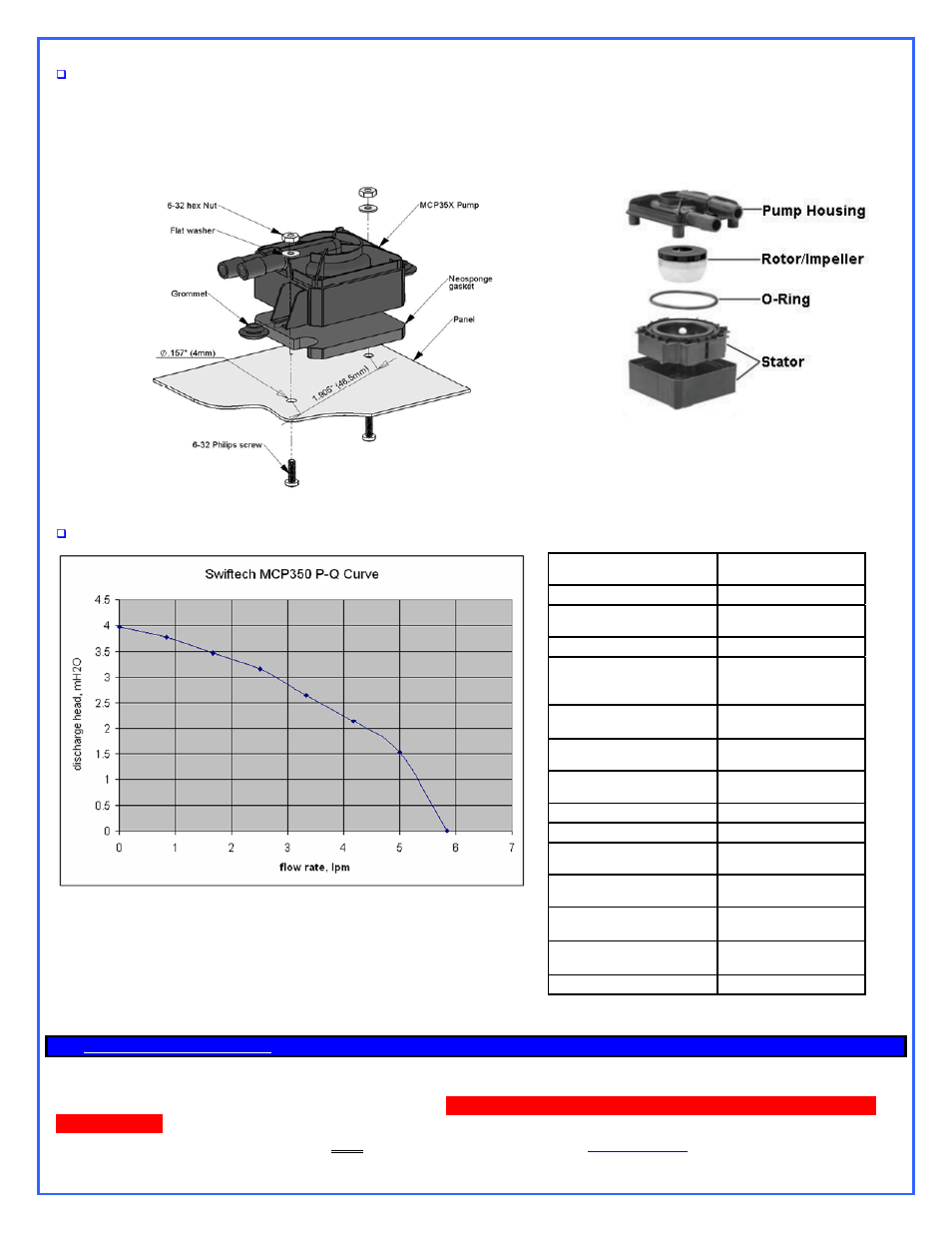 Swiftech H20 120 PREMIUM2 User Manual | Page 24 / 28