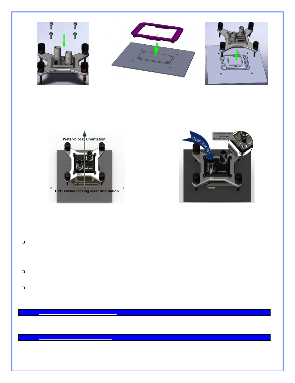 Swiftech H20 220 APEX ULTIMA PLUS User Manual | Page 10 / 17