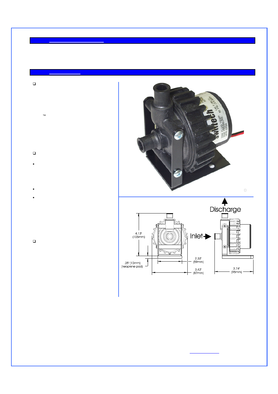 Swiftech H20 220 APEX ULTRA REV2 User Manual | Page 16 / 24