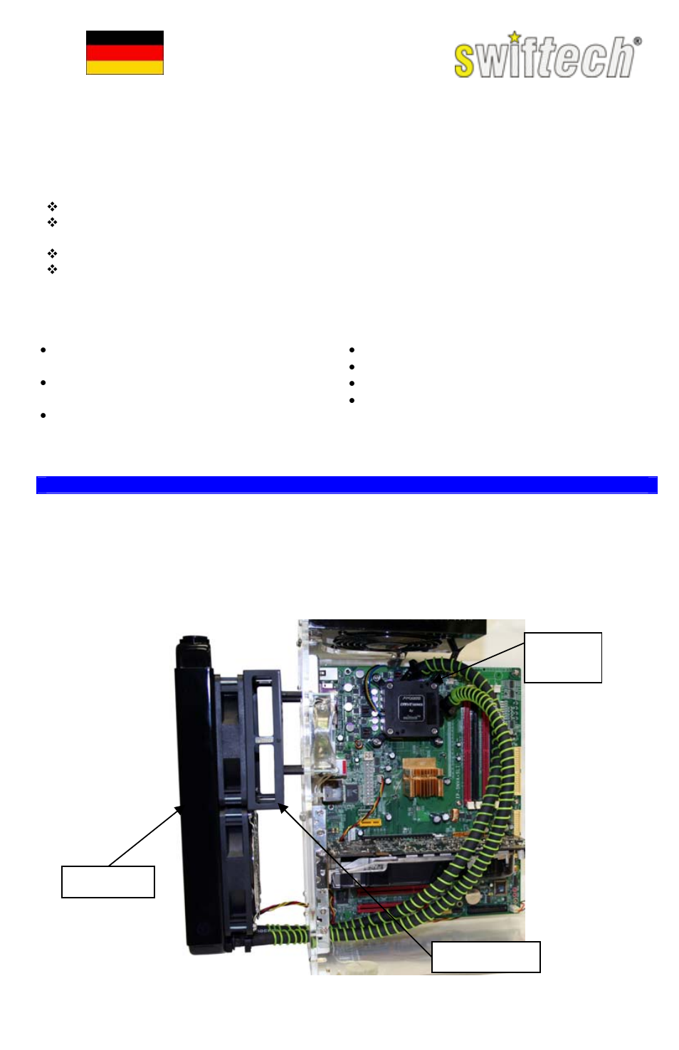 Swiftech H20 220 BOOKLET User Manual | Page 19 / 36