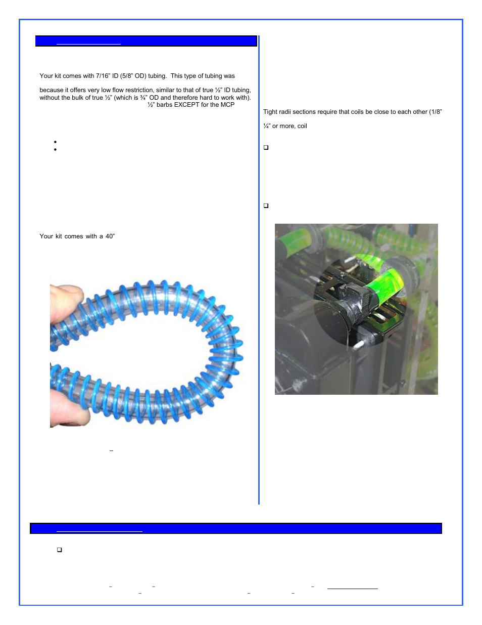 Installing the tubing, Completing the installation, Re-installing your power-supply | Swiftech H20 220 ULTIMA XT User Manual | Page 13 / 15