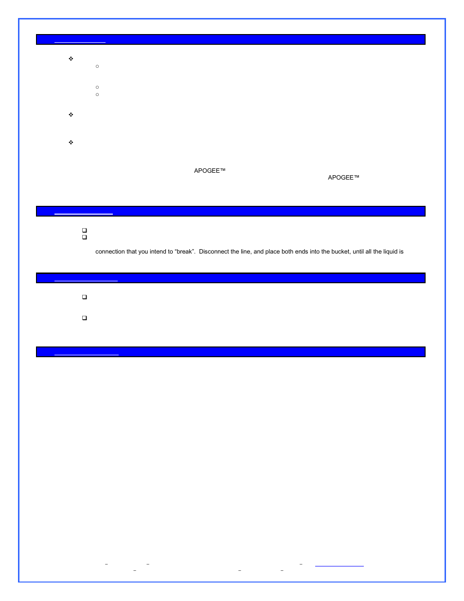 Troubleshooting, Draining the system, Periodic maintenance | Optional components | Swiftech H20 220 ULTIMA XT User Manual | Page 15 / 15