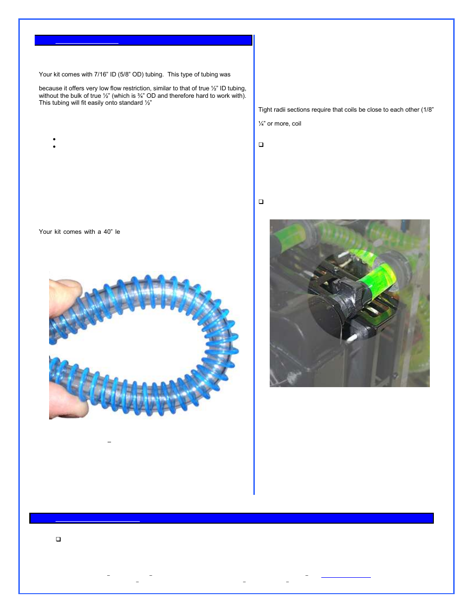 Installing the tubing, Completing the installation, Re-installing your power-supply | Swiftech H20 220 ULTIMA XT PLUS User Manual | Page 13 / 15