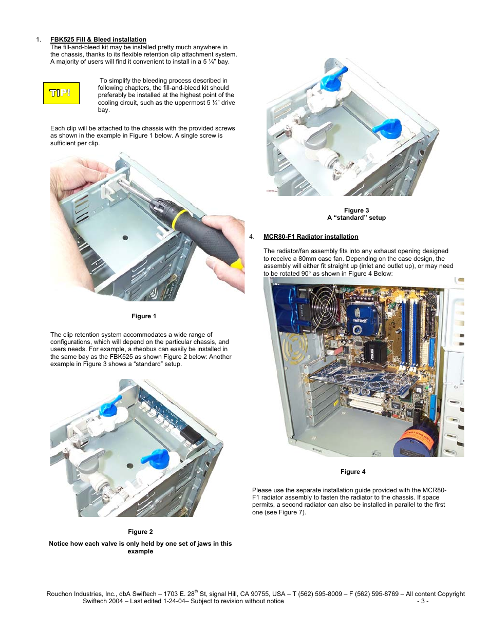 Swiftech H20 8501 User Manual | Page 3 / 8