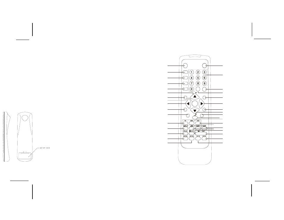 Remote control operation, Battery installation | Audiovox VOD1022 User Manual | Page 7 / 30