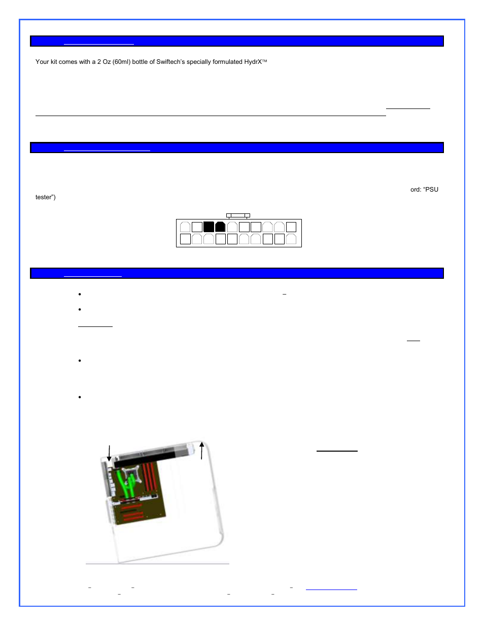 Preparing the coolant, Completing the installation, Filling-up the loop | Swiftech H20 X20 EDGE SERIES User Manual | Page 15 / 16