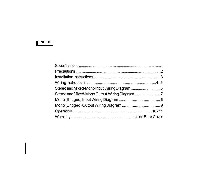 Audiovox Menace PAS2150 User Manual | Page 2 / 16