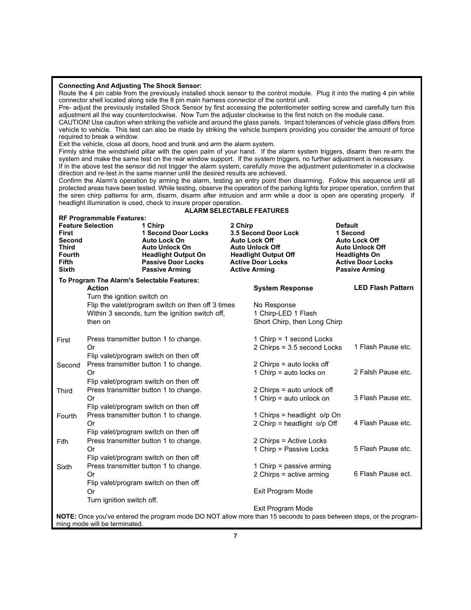 Audiovox PRO-9600 User Manual | Page 7 / 12