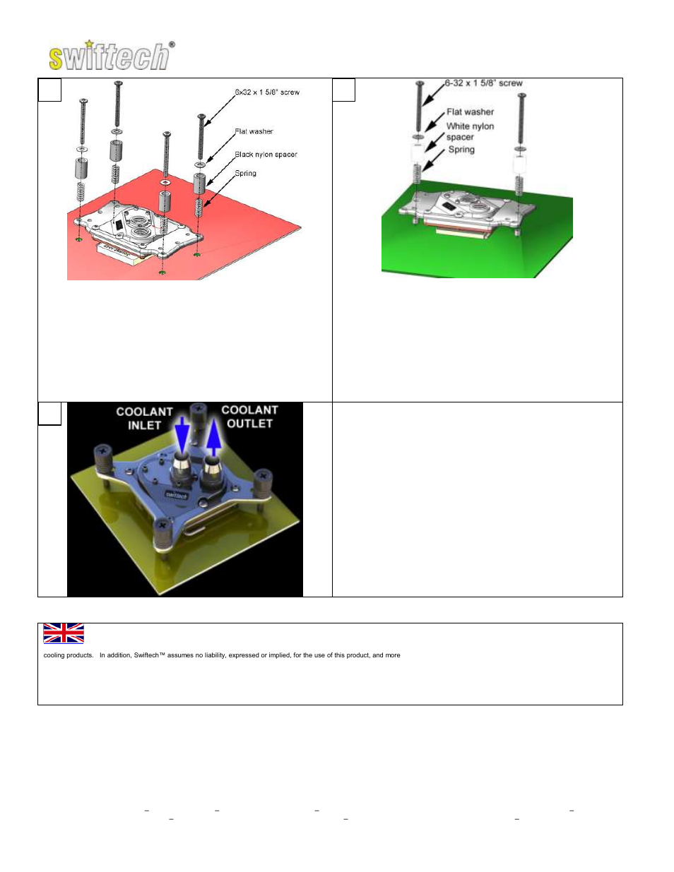 Swiftech APOGEE XT MUTLI HDP User Manual | Page 2 / 2