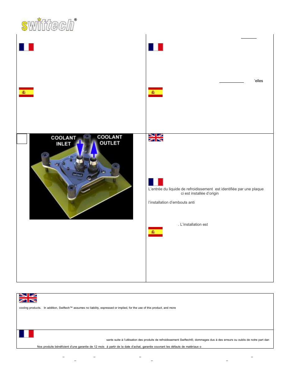 Swiftech APOGEE XT MUTLI HDP 771 User Manual | Page 2 / 3