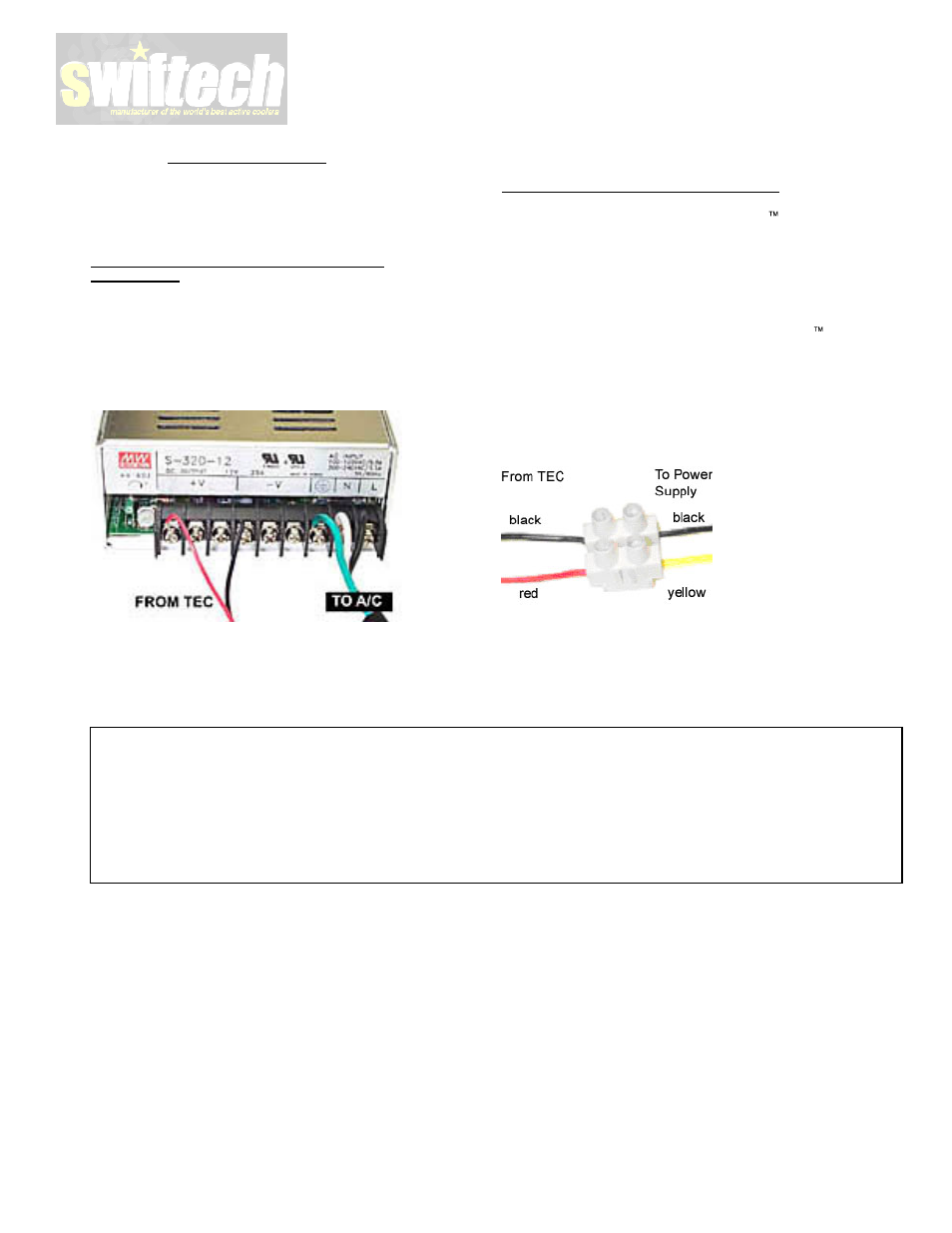 Swiftech MCX4000T User Manual | Page 4 / 4
