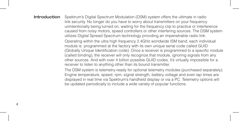 Spektrum SPM1200 User Manual | Page 2 / 16