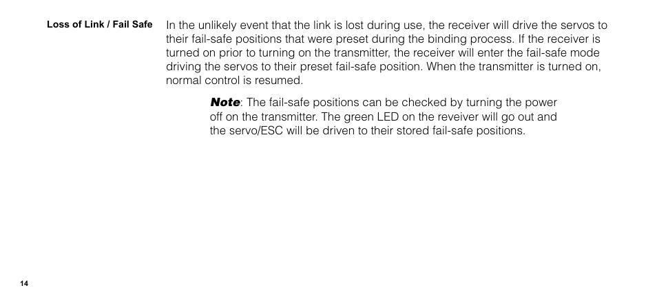 Spektrum SPM1205 User Manual | Page 14 / 20