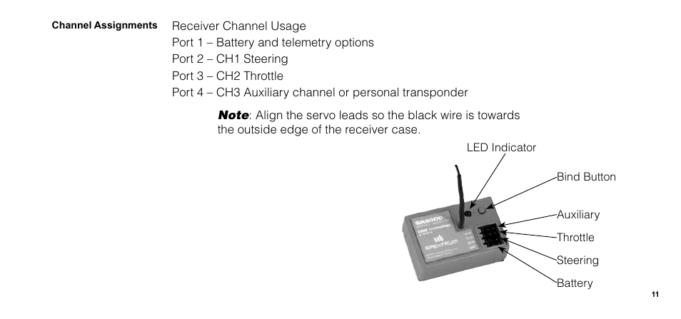 Spektrum SPM1014 User Manual | Page 11 / 20