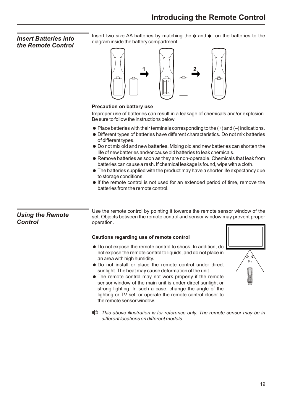 页面 20, Introducing the remote control | Audiovox FPE3207 User Manual | Page 20 / 55