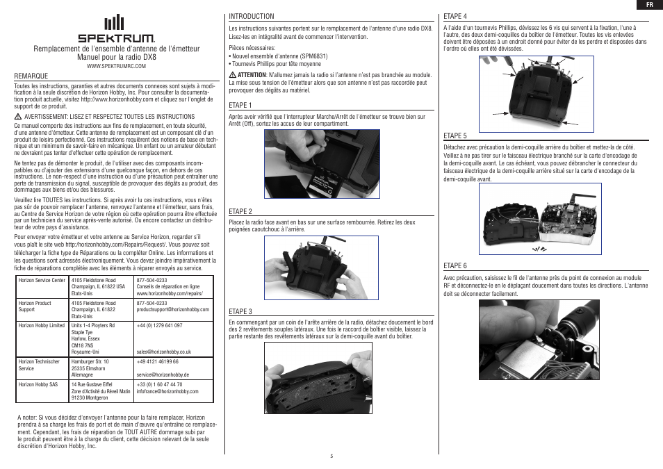 Spektrum SPM6831 User Manual | Page 5 / 8