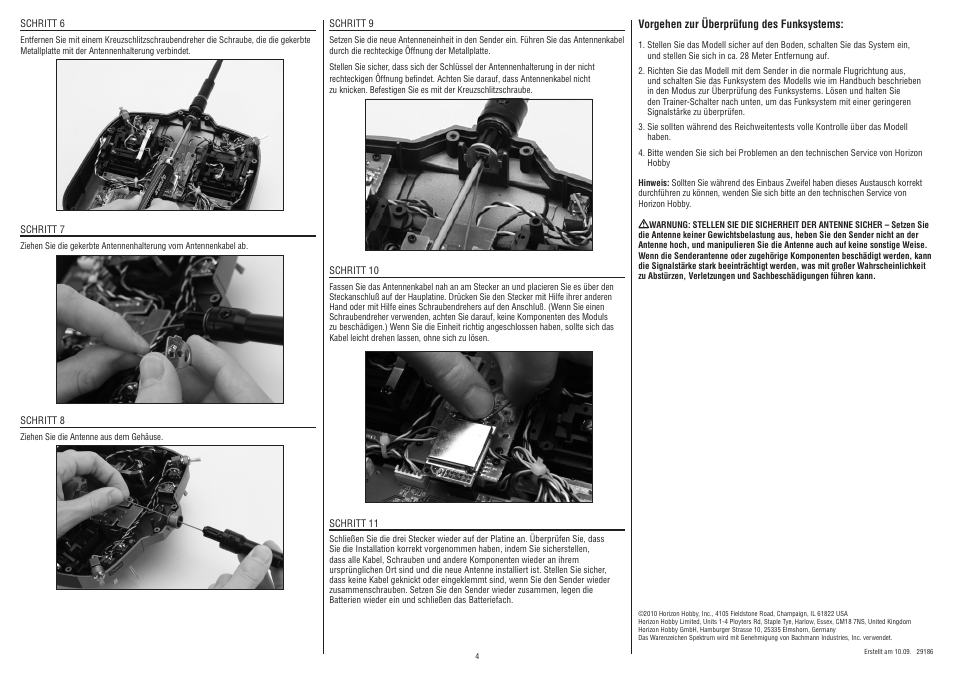 Spektrum DX6i User Manual | Page 4 / 8