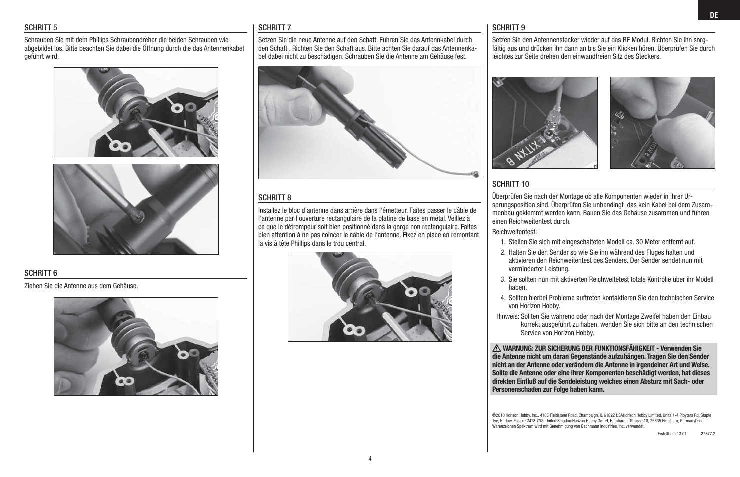 Spektrum SPM6818 User Manual | Page 4 / 8