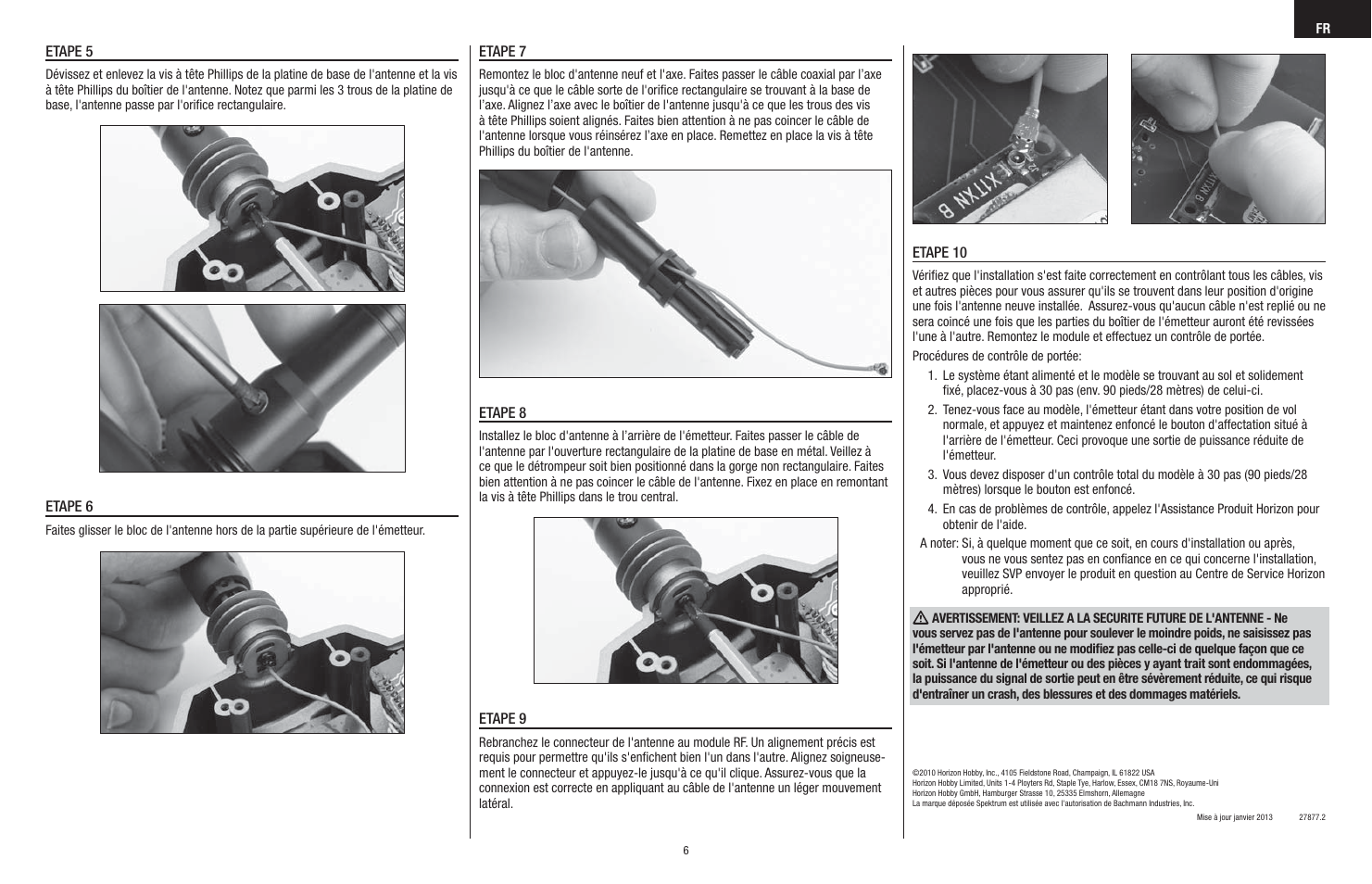 Spektrum SPM6818 User Manual | Page 6 / 8