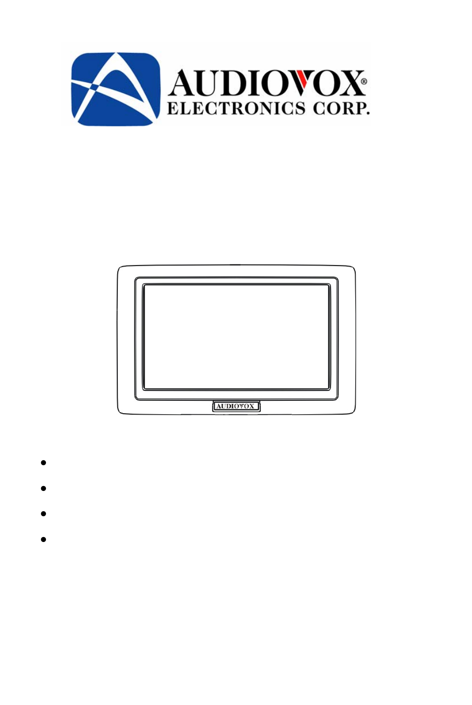 Audiovox ACA450 User Manual | 11 pages