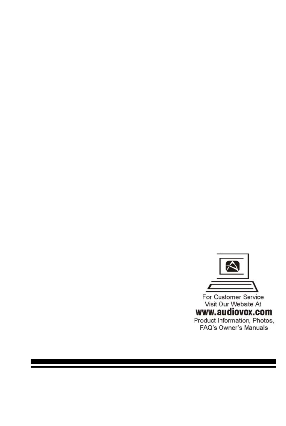 Audiovox ACA450 User Manual | Page 11 / 11