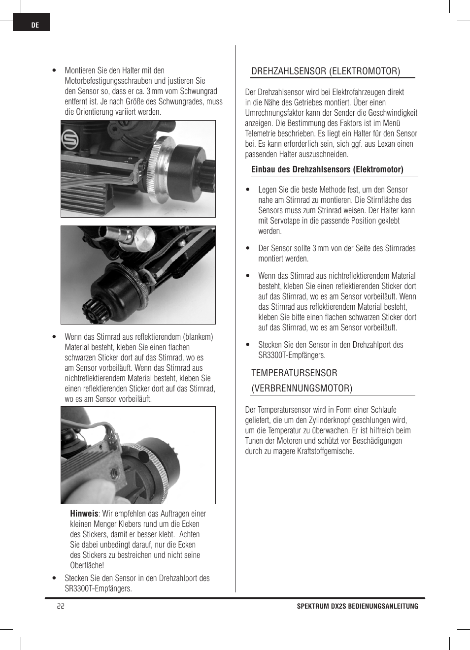 Spektrum SPM2121 DX2S User Manual | Page 50 / 112