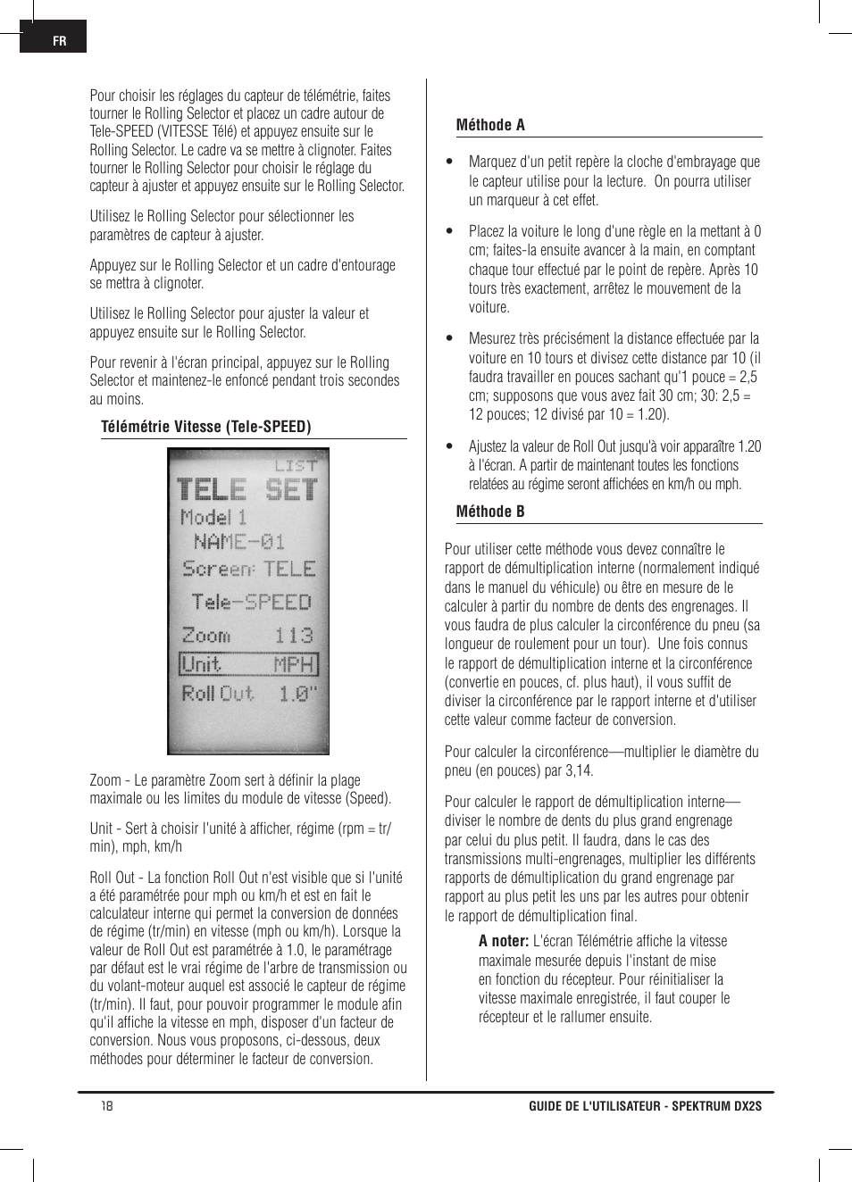 Spektrum SPM2121 DX2S User Manual | Page 74 / 112