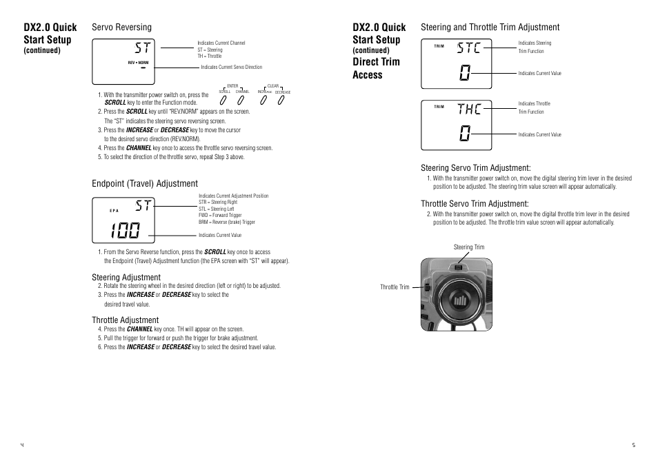 Spektrum SPM20220 DX2.0 User Manual | Page 3 / 18