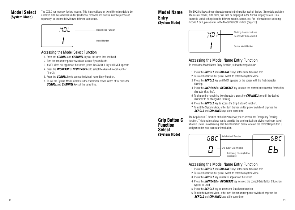 Spektrum SPM20220 DX2.0 User Manual | Page 9 / 18