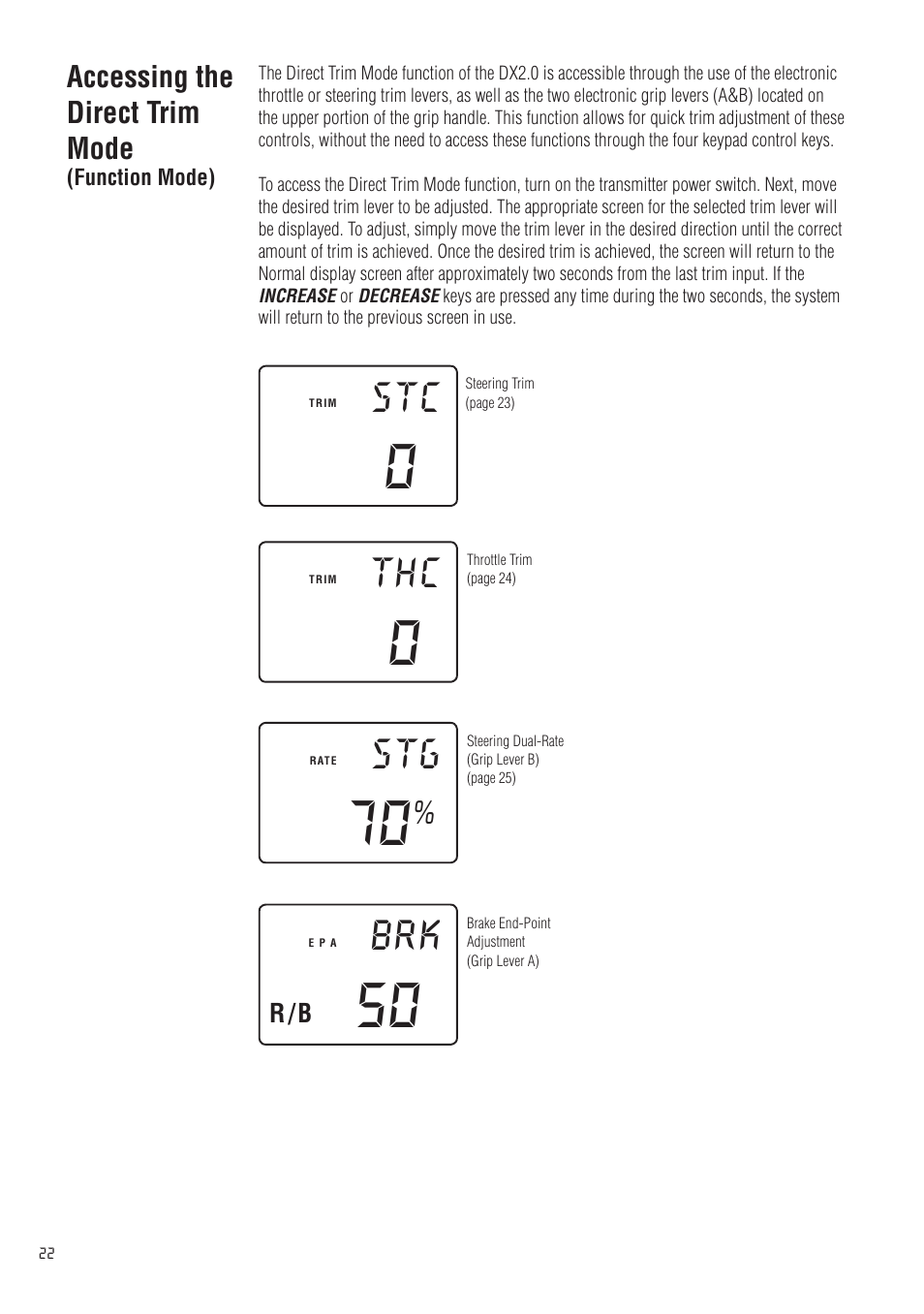 Spektrum SPM20200 DX2.0 User Manual | Page 22 / 32