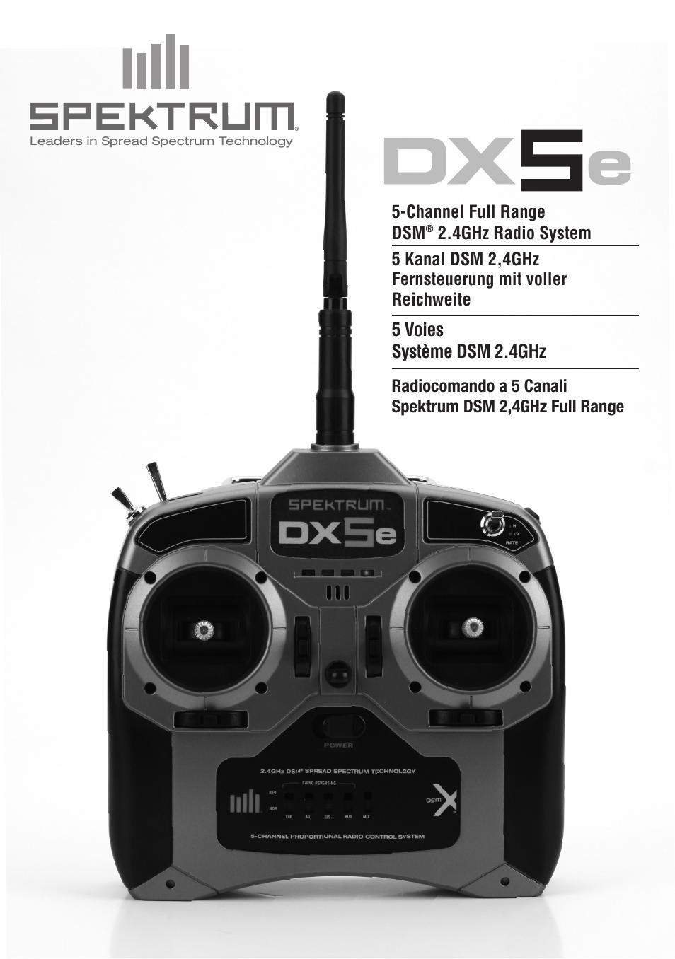 Spektrum SPMR55201 DX5e User Manual | 19 pages