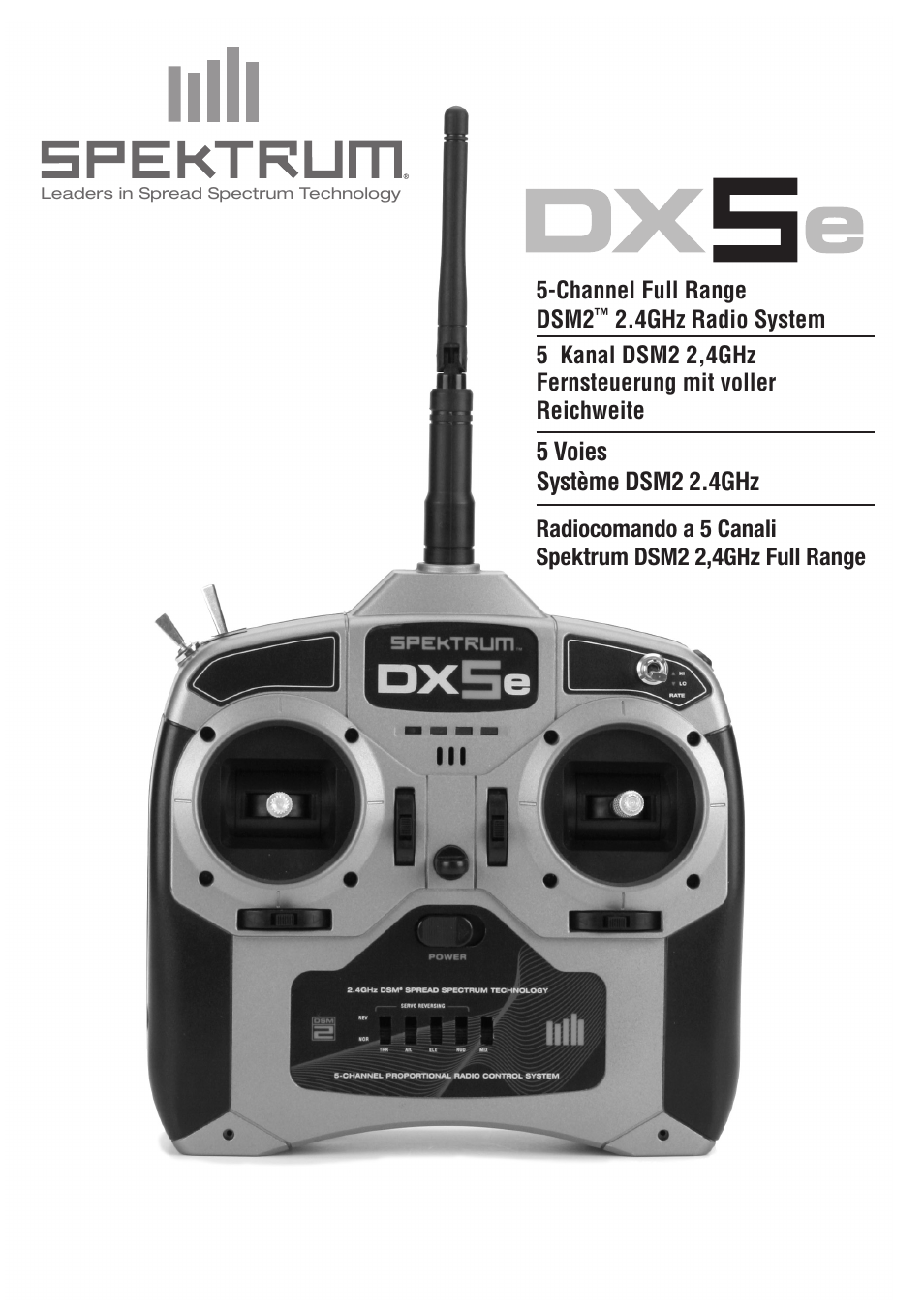 Spektrum SPMR55001 DX5e Manual User Manual | 67 pages