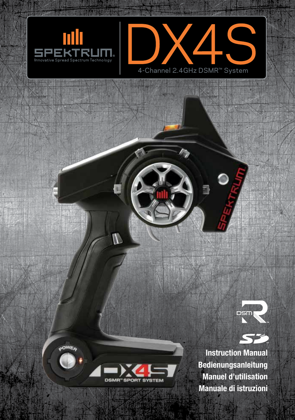Spektrum SPM4010 DX4S User Manual | 23 pages