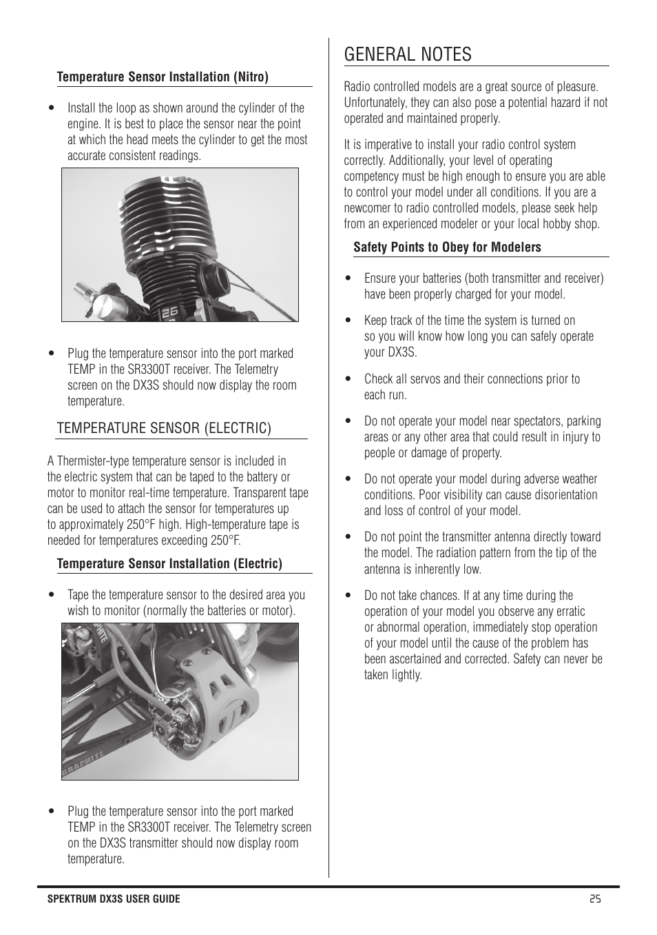 Spektrum SPMR3140 DX3S Manual User Manual | Page 25 / 32