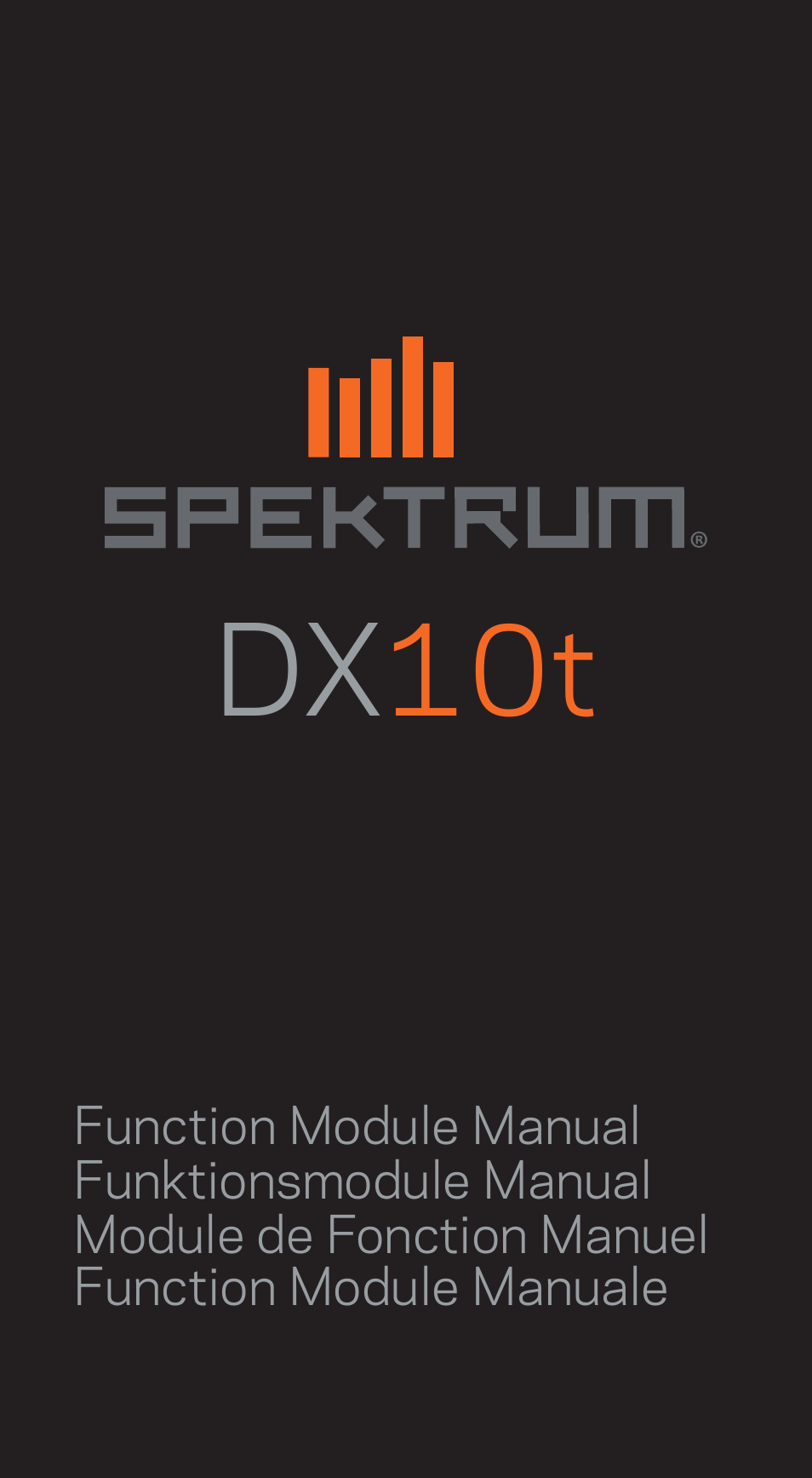 Spektrum SPM2850 DX10t User Manual | 36 pages