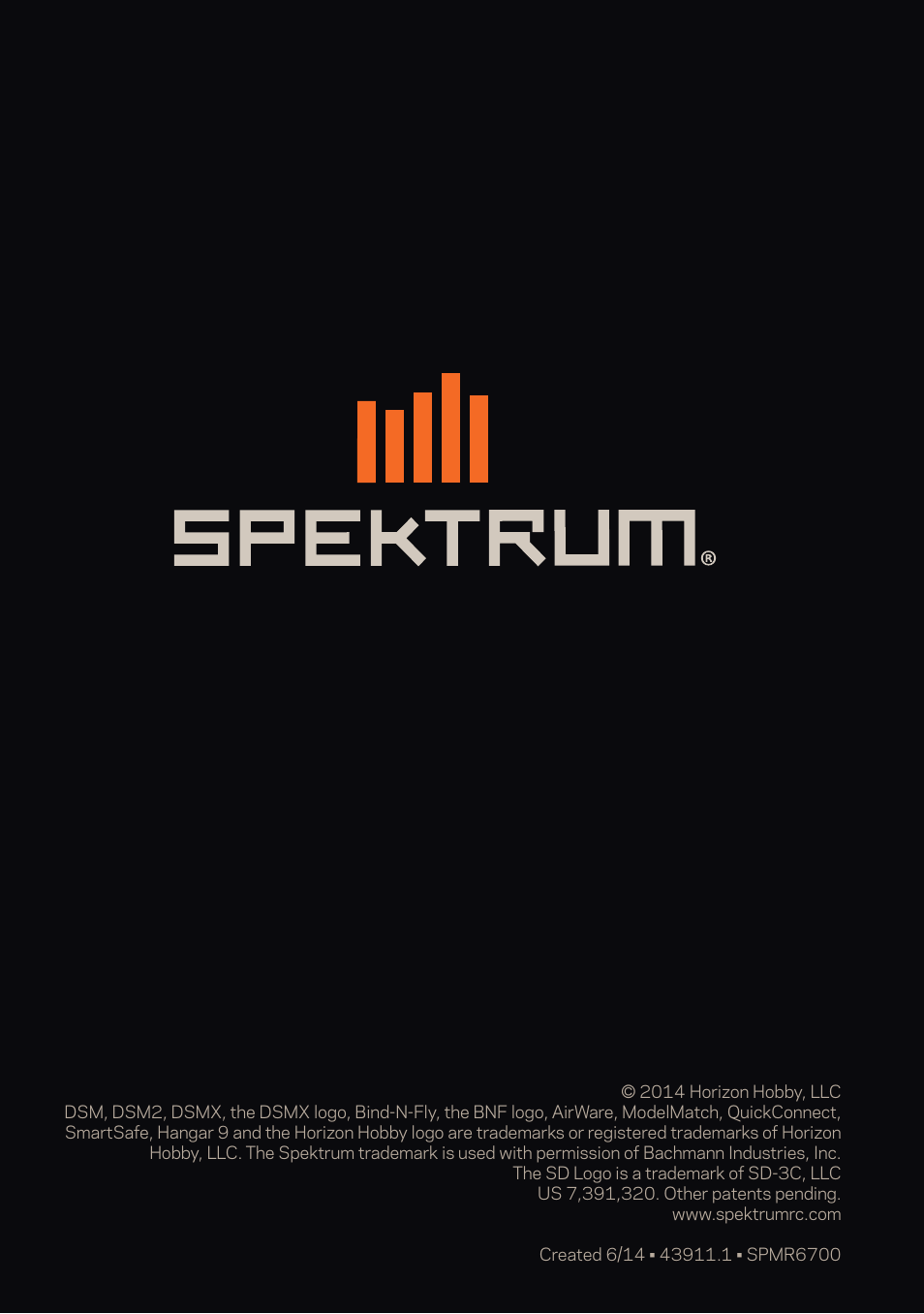 Spektrum DX6 User Manual | Page 48 / 48
