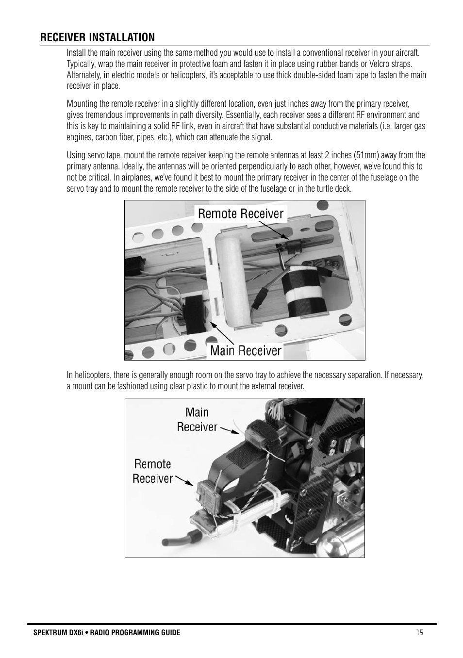 Spektrum DX6i User Manual | Page 15 / 140