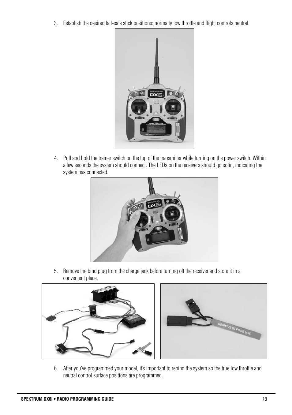 Spektrum DX6i User Manual | Page 19 / 140
