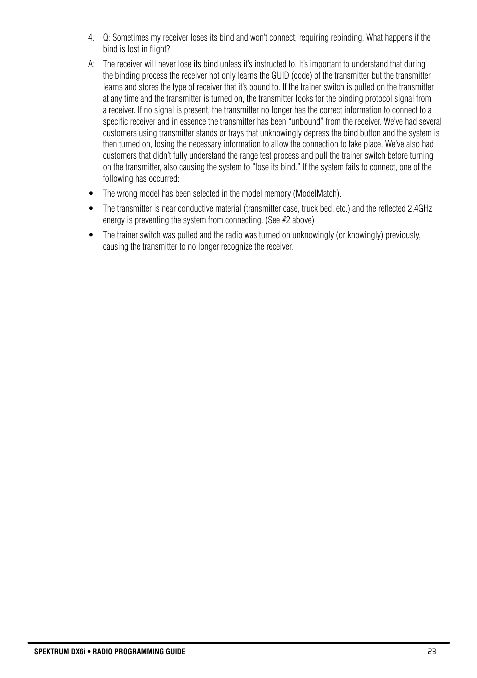 Spektrum DX6i User Manual | Page 23 / 140