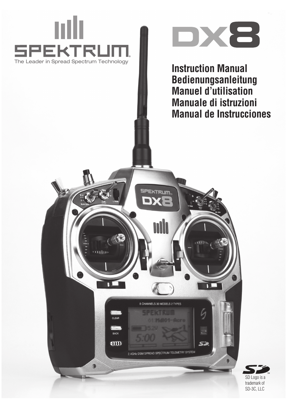 Spektrum DX8 User Manual | 42 pages