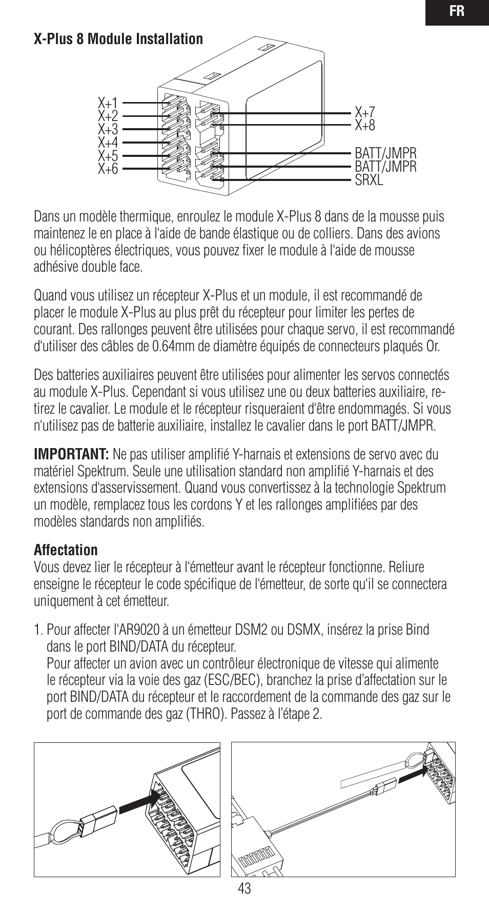 Spektrum SPMAR9020 User Manual | Page 43 / 72