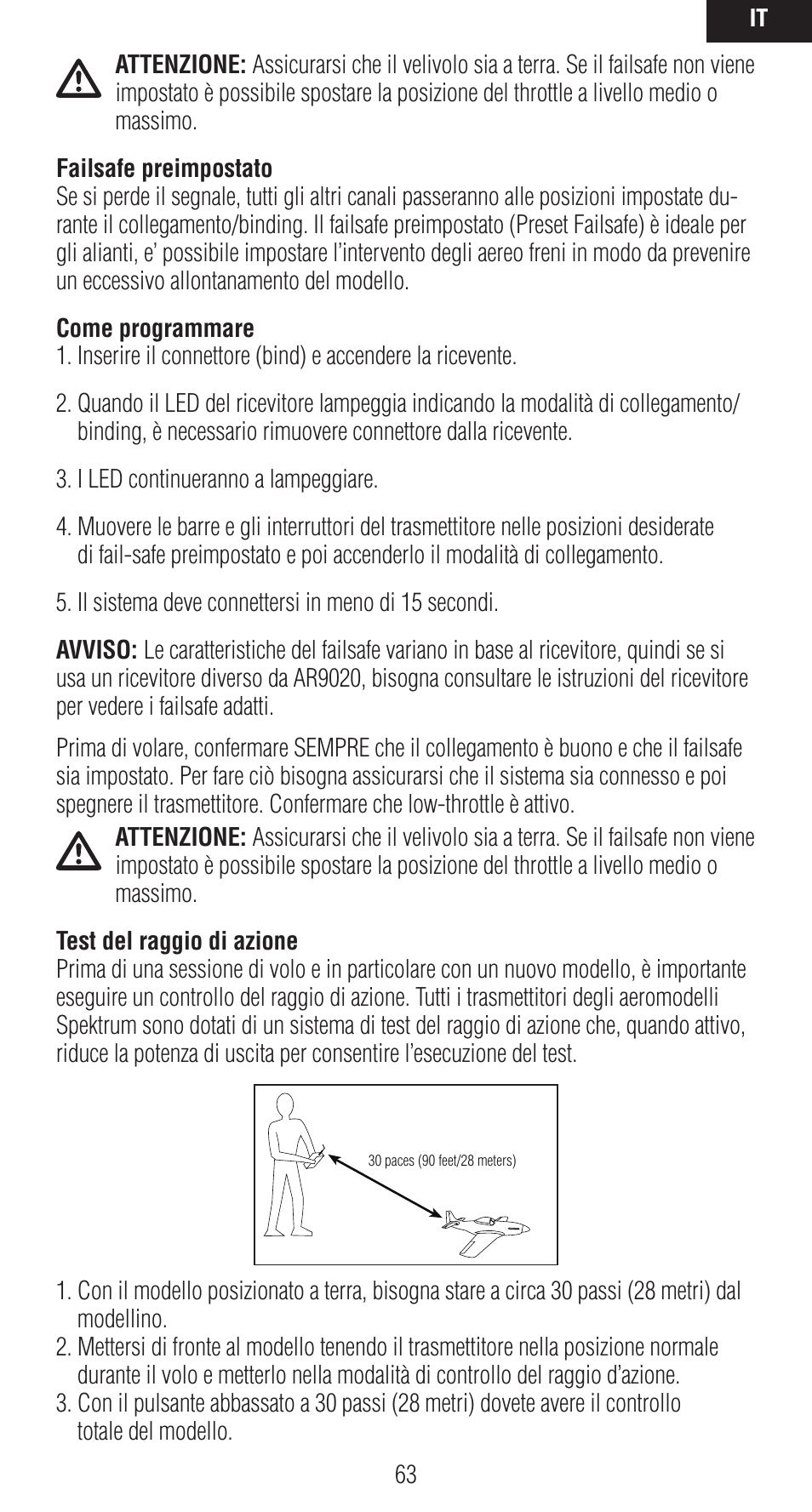 Spektrum SPMAR9020 User Manual | Page 63 / 72