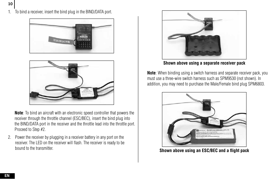 Spektrum SPMR4400 DX4e User Manual | Page 10 / 84