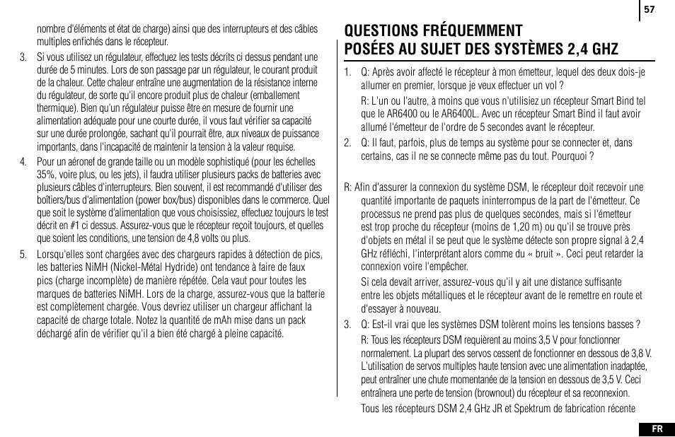 Spektrum SPMR4400 DX4e User Manual | Page 57 / 84