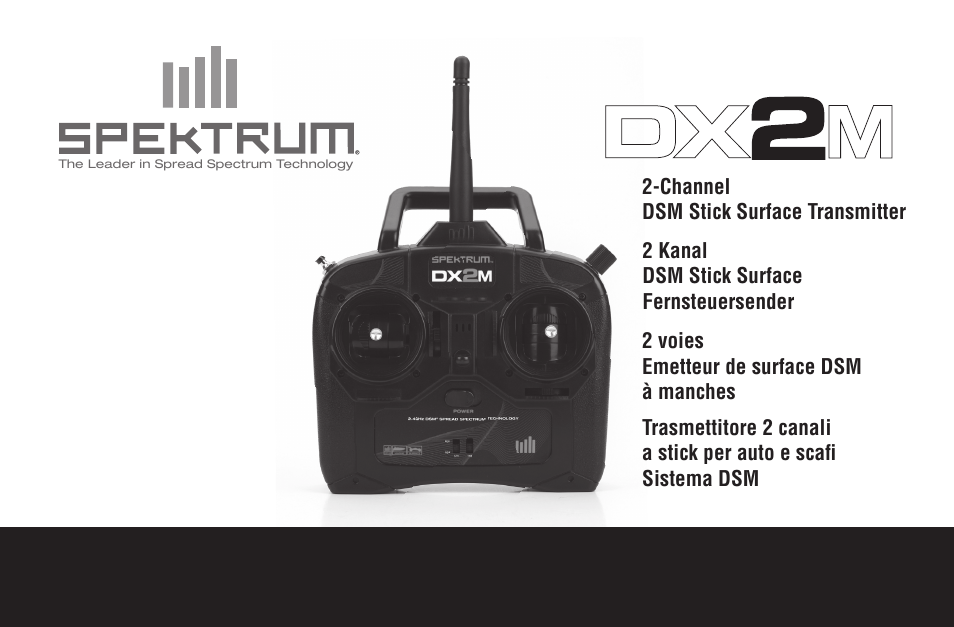 Spektrum SPMR2200 DX2M User Manual | 14 pages