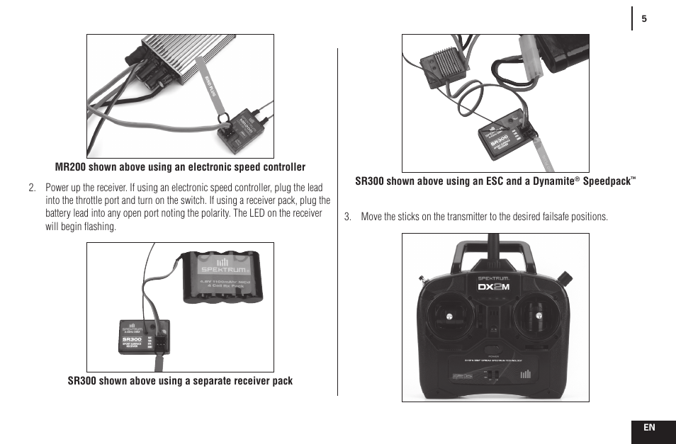 Spektrum SPMR2200 DX2M User Manual | Page 5 / 14